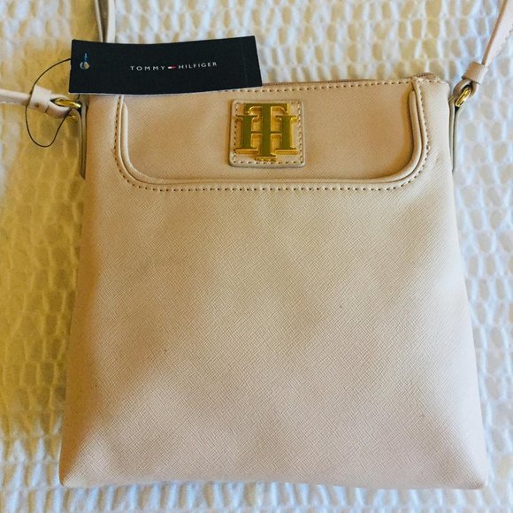 Tommy Hilfiger Women Cream Crossbody Bag - Picture 16 of 16